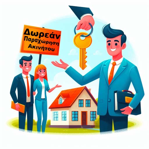 Δωρεάν παραχώρηση ακινήτου κατά χρήση 