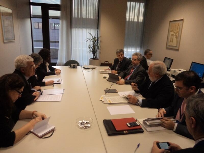 18-12-2013 Sinantisi Ypourgou Ath.Tsautari Ypourgos Ispanias